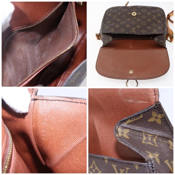 LOUIS VUITTON Monogram Saint Cloud GM Shoulder Bag M51242 LV Auth 146821 - Picture 15 of 16